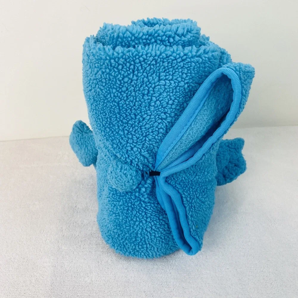 Sesame Street Cookie Monster My Pet Blankie Lovey Baby Blanket Blue 2019 26